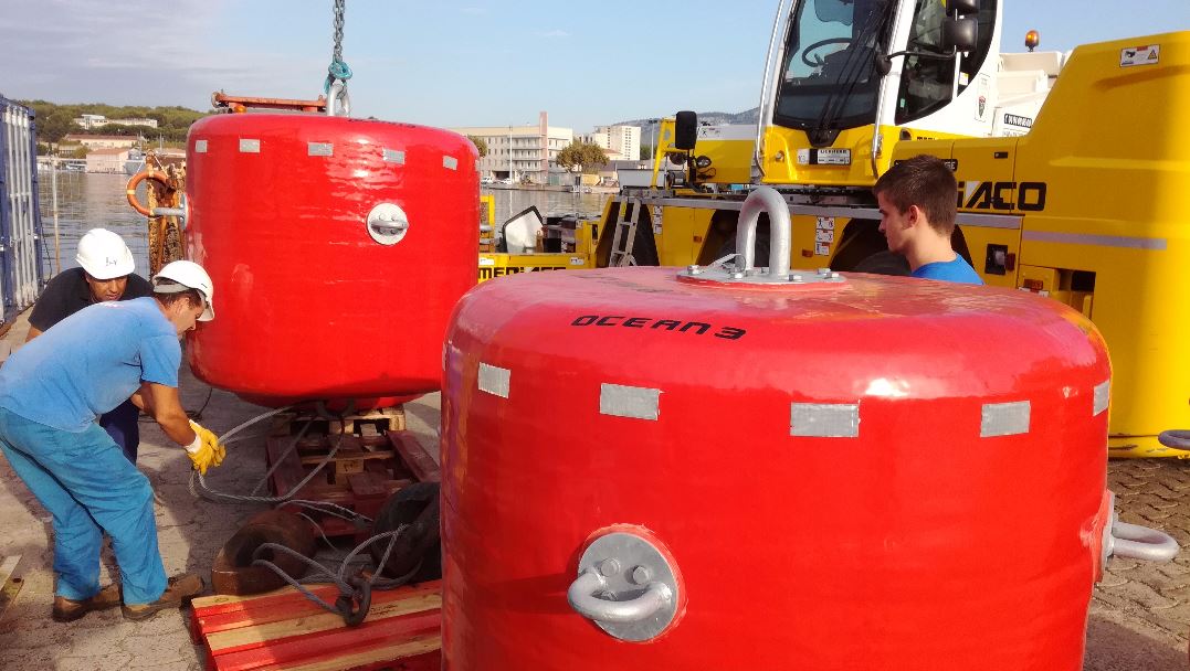 Additional Mooring Buoys for Ocean 3 Anti-Intrusion Barrier at Toulon 01