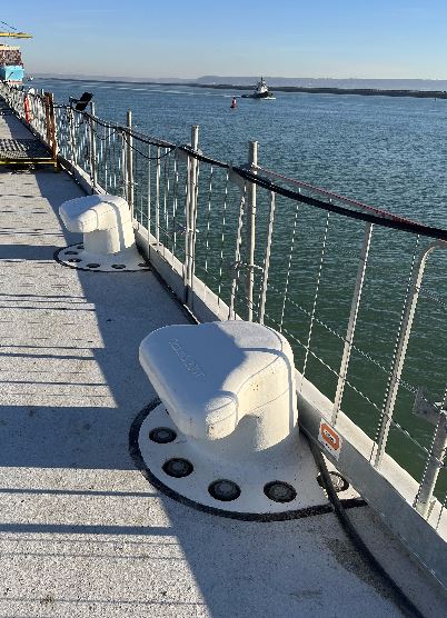 Ocean 3 Quay Accessories - 200 Tons Bollards Le Havre 2nd Set